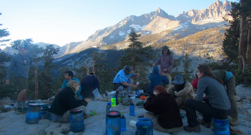 learn how to backpack with outward bound